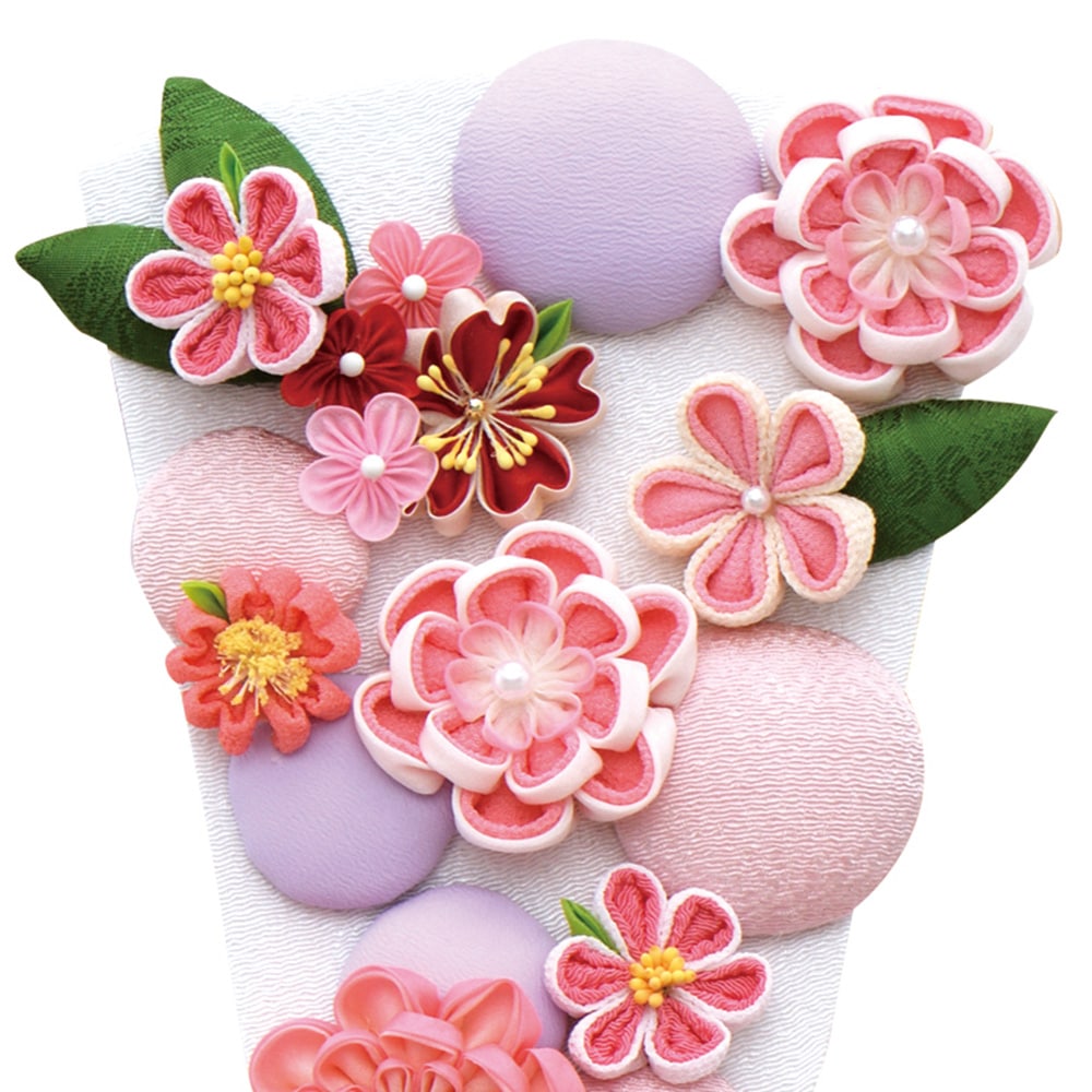 つまみ羽子板板立飾り 9号 73EH-17-Z 羽子板 初正月 久月 額