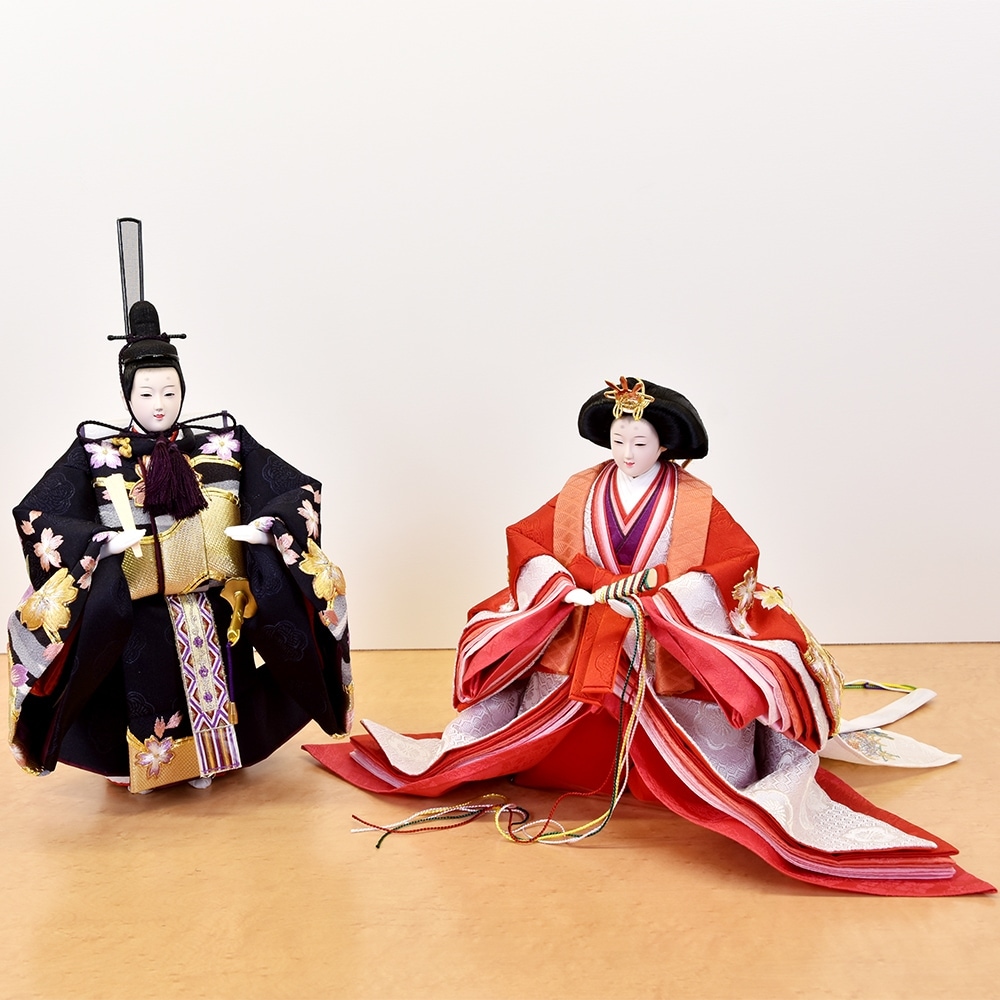 雛人形 立雛 親王飾り 立ち雛 ひな人形 10号 おしゃれ かわいい