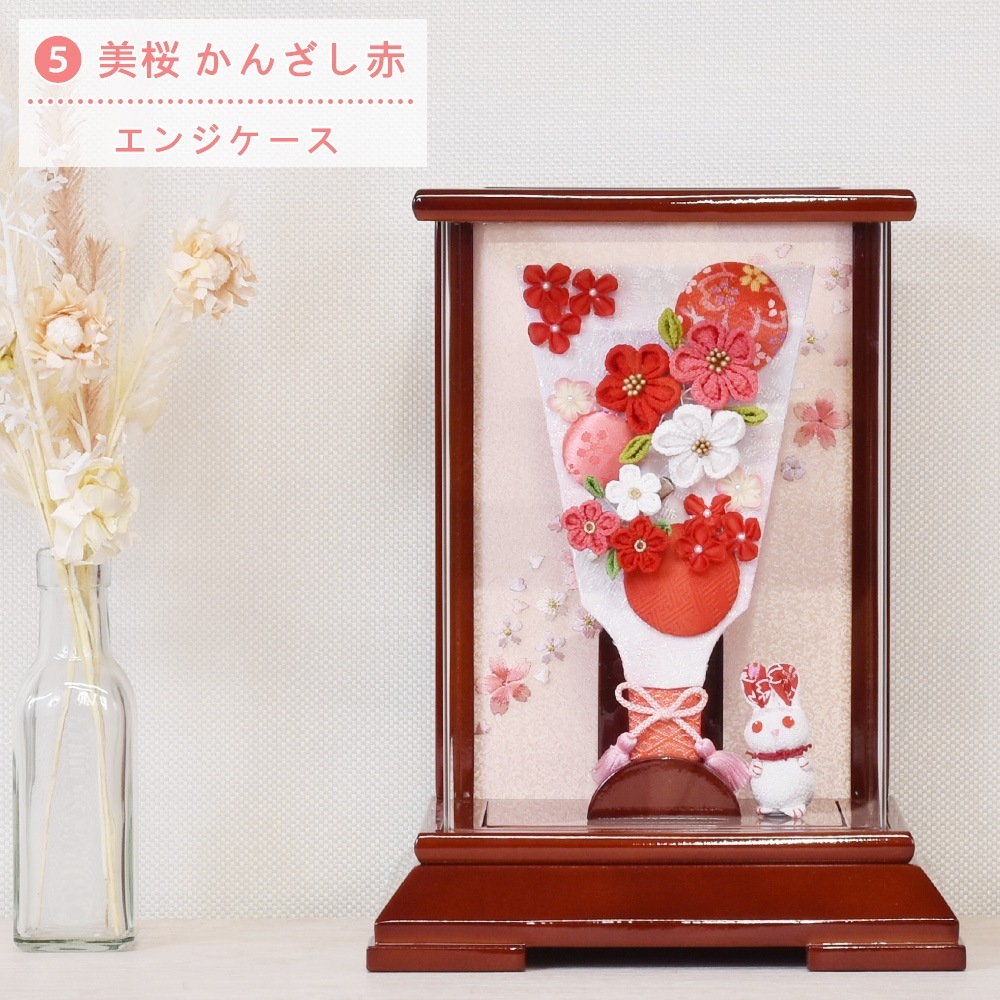 羽子板 コンパクト ミニ 羽子板飾り かわいい お祝い ミニ つまみ細工