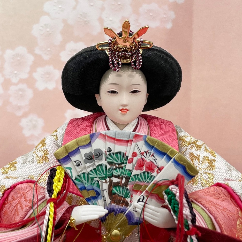 雛人形 久月 ひな人形 お祝い 収納飾り 収納式 結 春うらら 親王