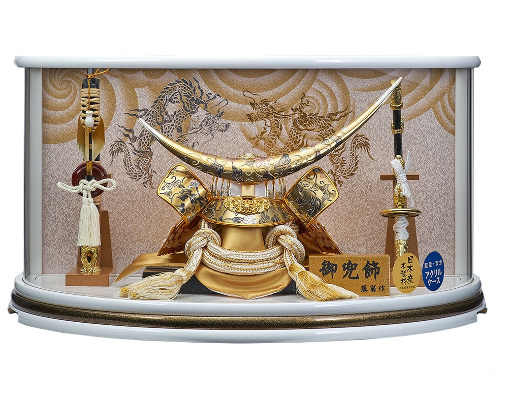 五月人形 兜 六角伊達銀兜(黒) 福仙 五月人形 兜 六角伊達銀兜(黒) 福仙