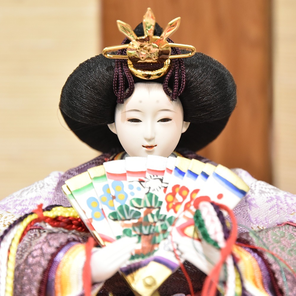 雛人形 久月 ひな人形 お祝い 収納飾り 収納式 銘木 屋久杉 親王