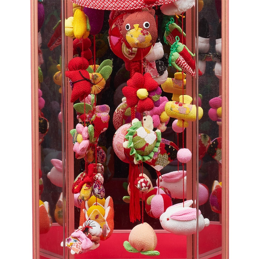 かわいい雛人形セット 　ケースつき p82308-01.jpg