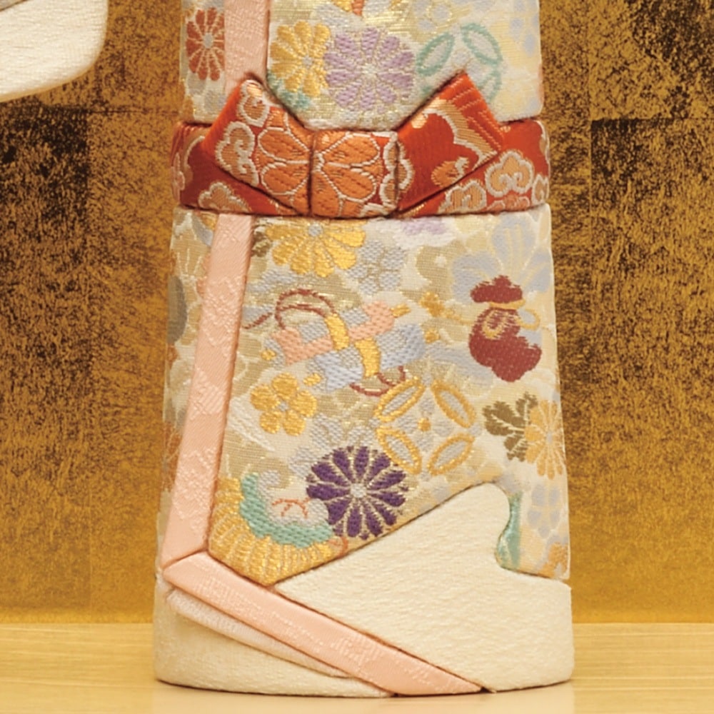 雛人形 お祝い 木目込み 一秀 ひな人形 親王飾り ケース入 ガラス