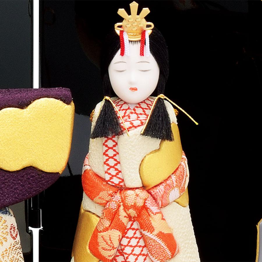 雛人形 木目込み 一秀 ひな人形 神雛 0号 親王飾り 祝雛