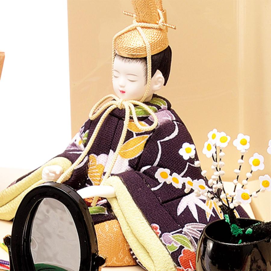 雛人形 木目込み 一秀 ひな人形 親王飾 桃山雛 2号 かわいい