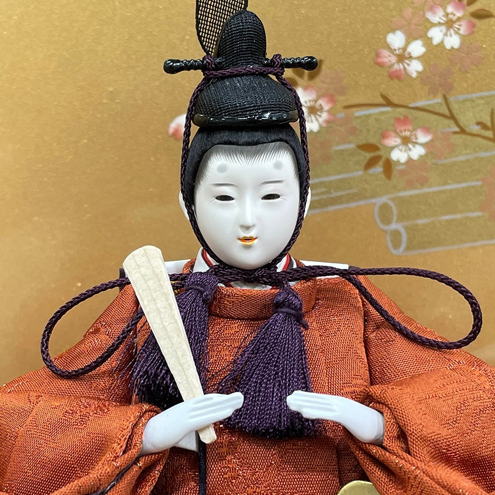 雛人形 久月 ひな人形 お祝い 収納飾り 収納式 銘木 花梨 親王飾り 二 