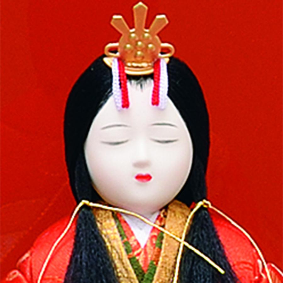 雛人形 木目込み 一秀 ひな人形 親王飾 桃山雛 18号 かわいい