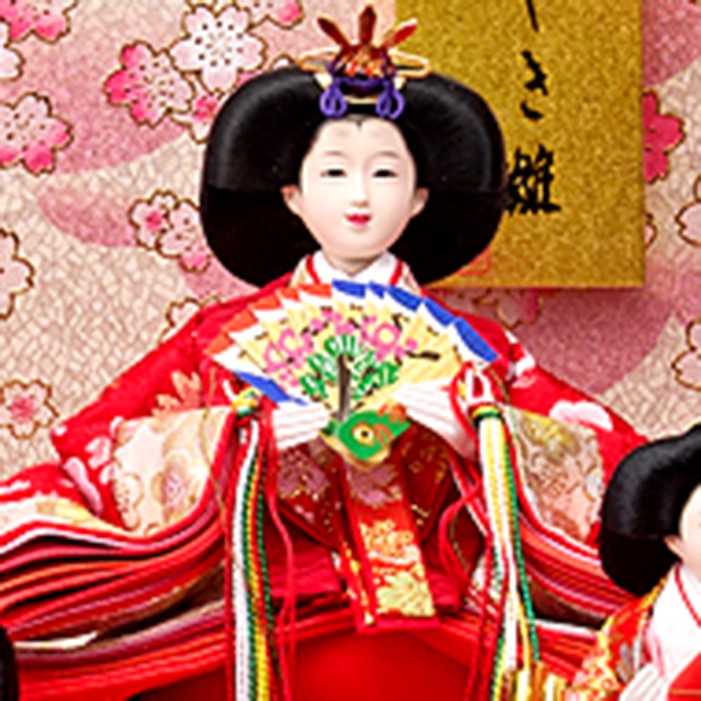 雛人形 ケース飾り ひな人形 コンパクト おしゃれ お雛様 舞姫 小三五