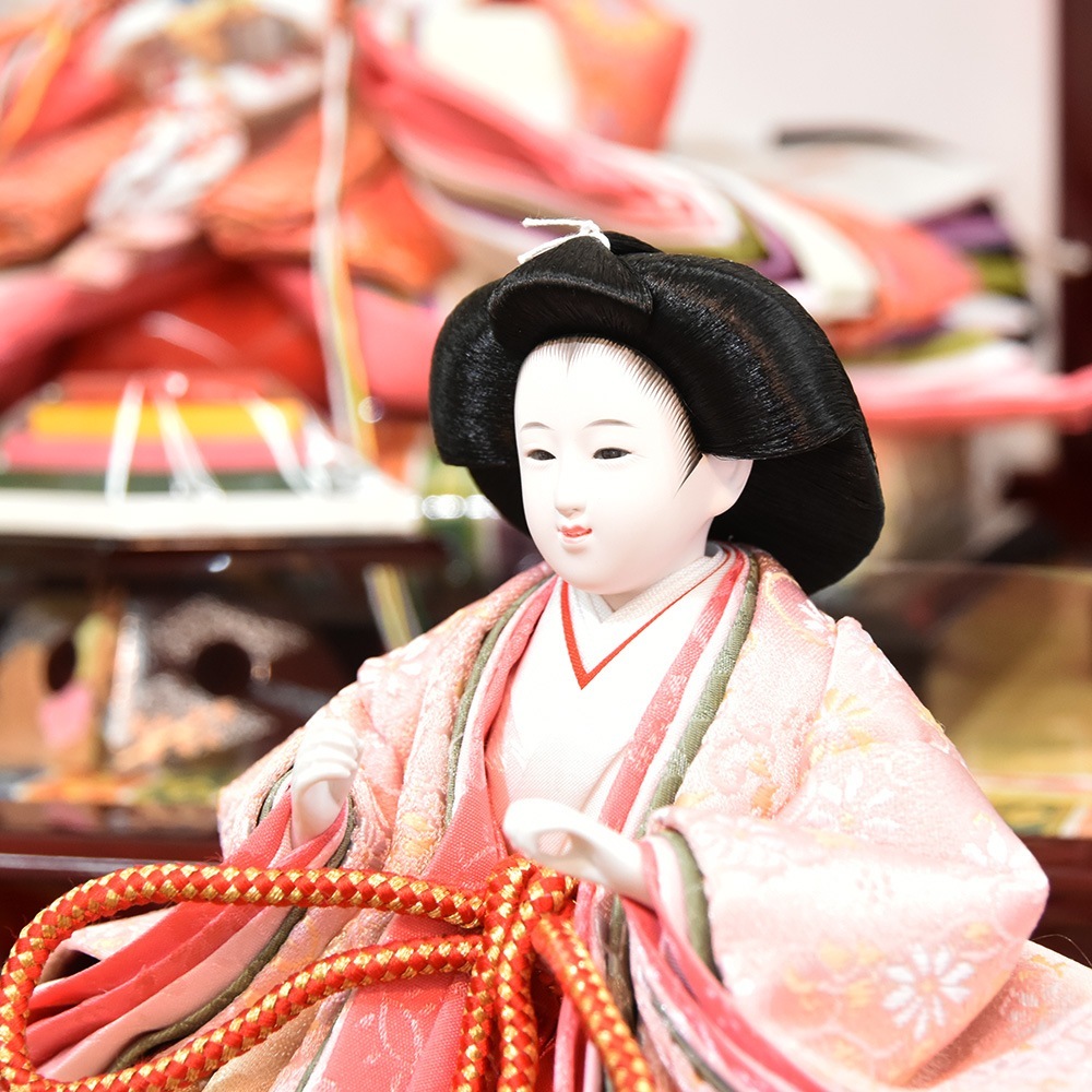 シ*ナ様 503034※ひな人形⑫ 親王飾 久月 雅 収納箱 S-31205/人 親王ケース飾り 4H-KK21 | ケース飾り | 【公式】 人形の久月