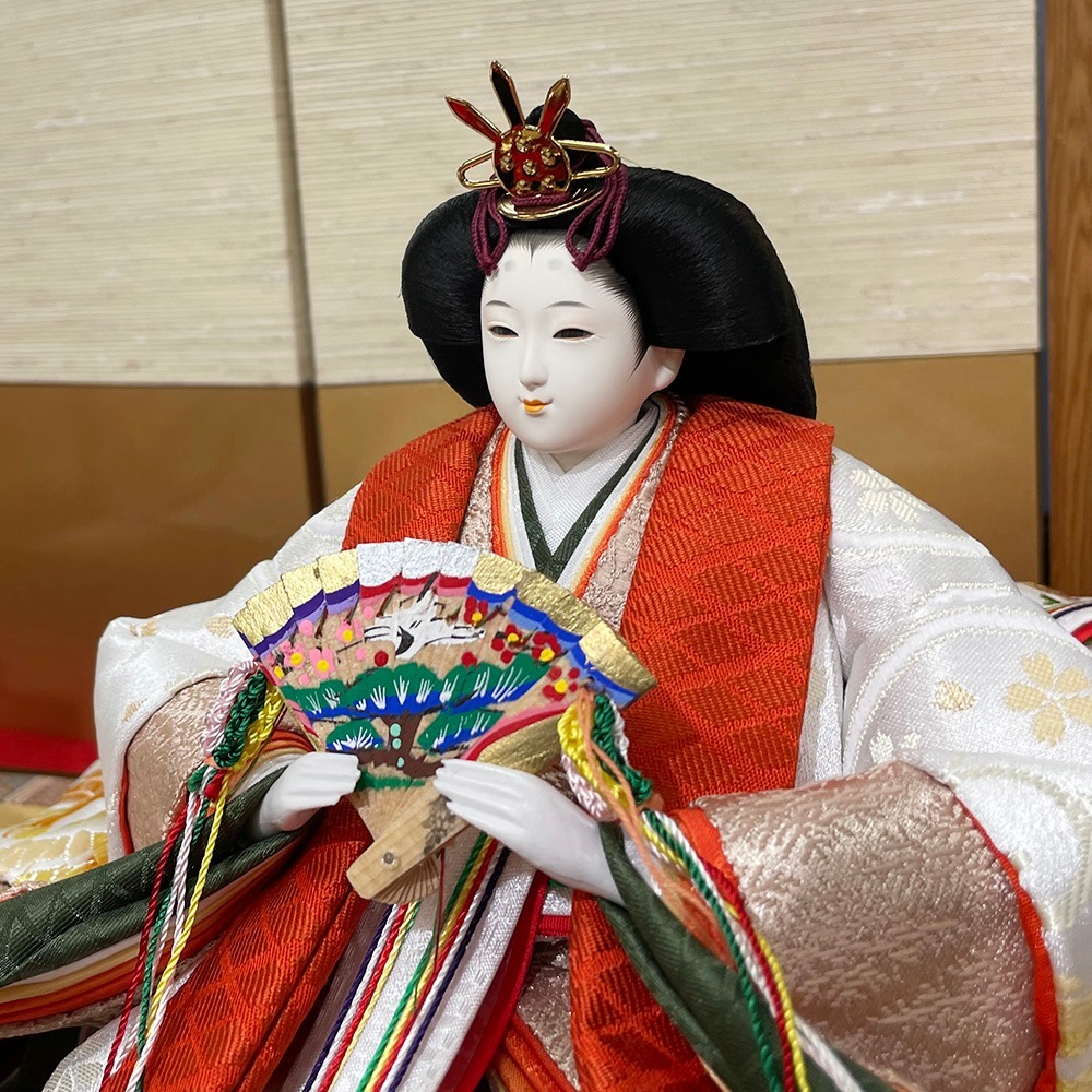 雛人形 久月 ひな人形 お祝い 三段飾り 段飾り 銘木 屋久杉 五人飾り 5