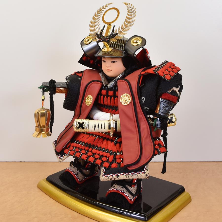 五月人形 コンパクト 大将飾り 子供大将 ケース飾り 名将 武将 6号