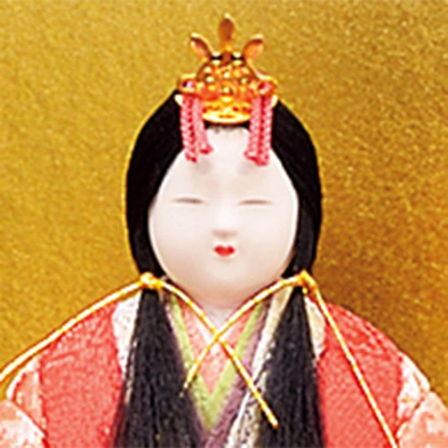 きめこみ雛人形 人形の田辺 / 煌琳雛 七人飾り