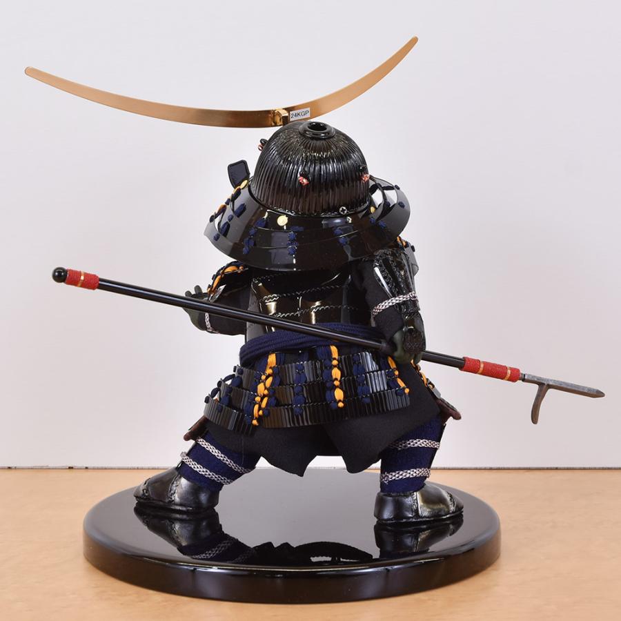 値下げ【五月人形 武将の御兜飾り 櫃付きセット一式】手渡し・引取可