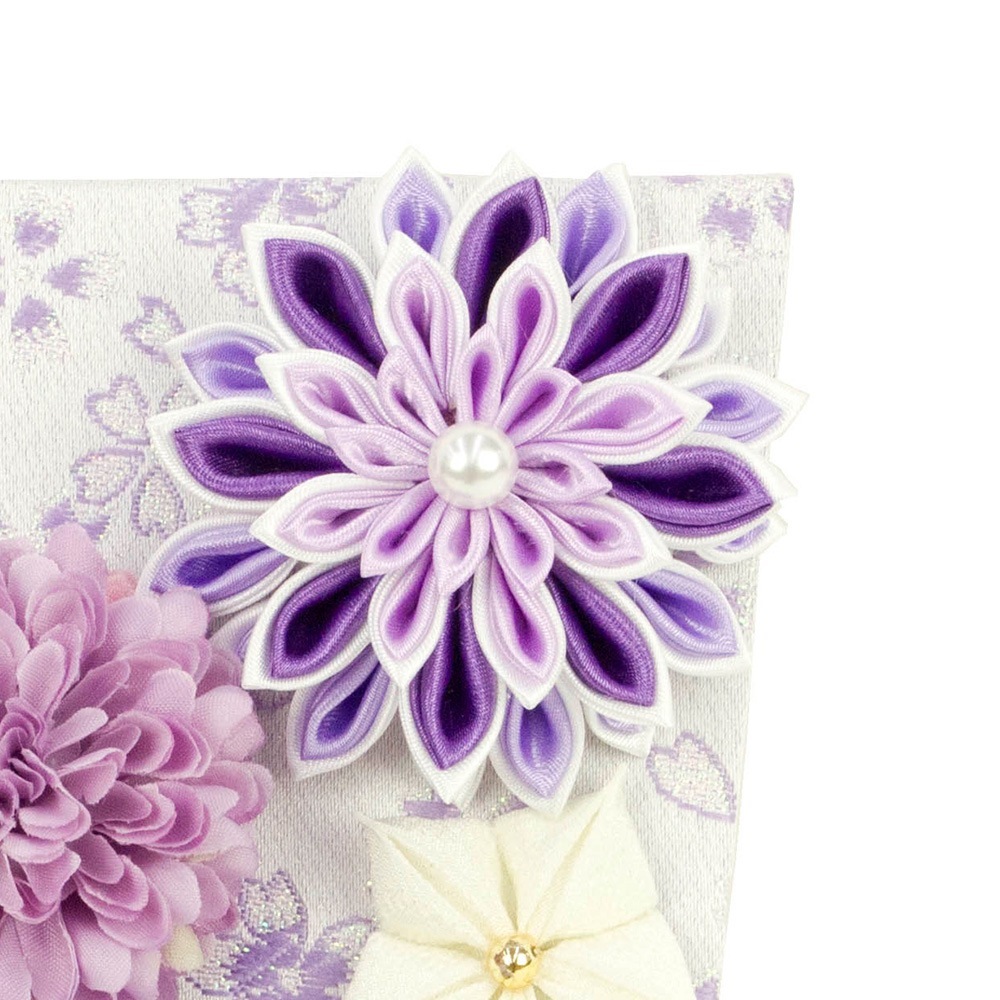 羽子板 単品 お祝い 7号 結菜 白 紫 おしゃれ かわいい 可愛い コンパクト モダン 1005-07-121 2024 羽子板 単品 お祝い 7号 結菜 白 紫 おしゃれ かわいい 可愛い