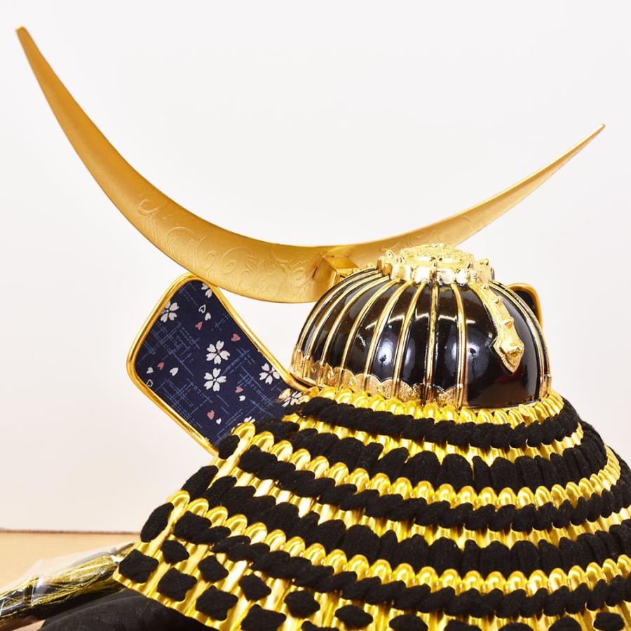 五月人形 コンパクト 兜 伊達 5月人形 コンパクト 収納飾り 総檜 兜