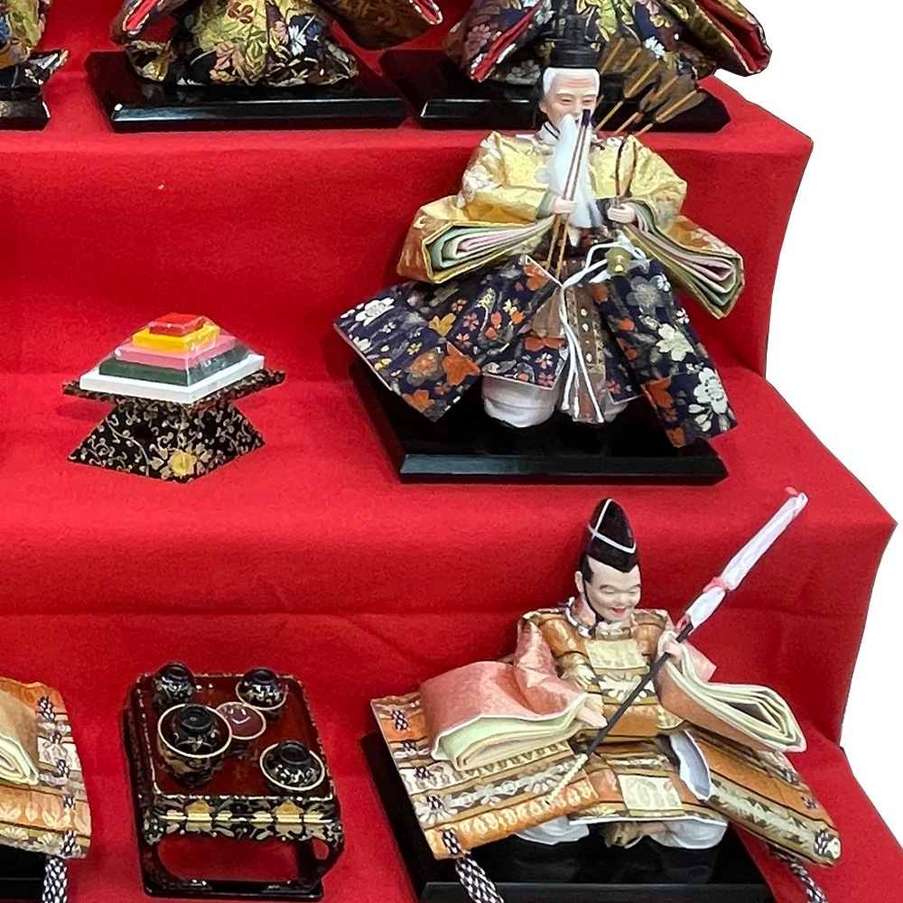 秀月 雛人形 日本人形 七段飾り 桃の節句 雛祭り セットNo.② 秀月 雛人形 日本人形 七段飾り 桃の節句 雛祭り セットNo.④