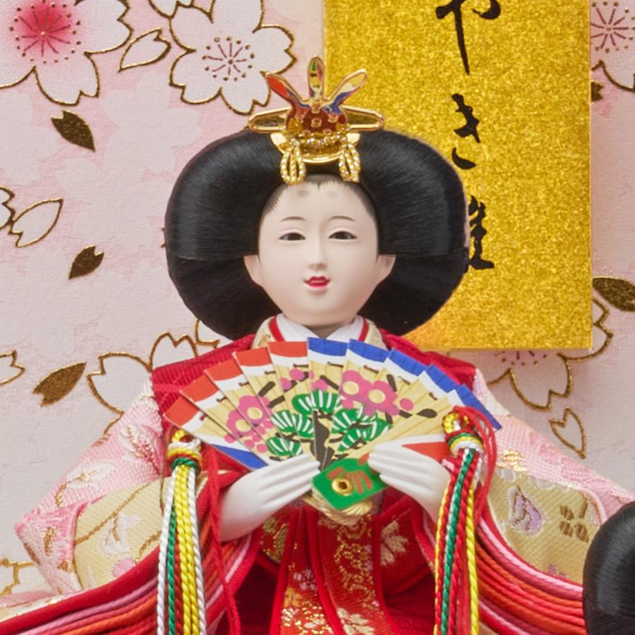 雛人形　ケース入り 楽天市場】雛人形 久月 ひな人形 ケース飾り 親王飾り 六角アクリル