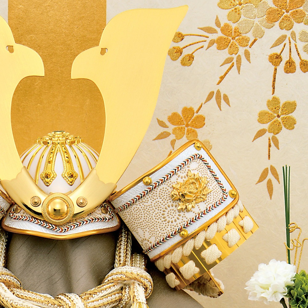 新作☆コンパクトタイプ五月人形　兜飾り8号平飾り節句人形子どもの日男の子出産祝い 新作☆コンパクトタイプ五月人形兜飾り8号平飾り節句人形子どもの日