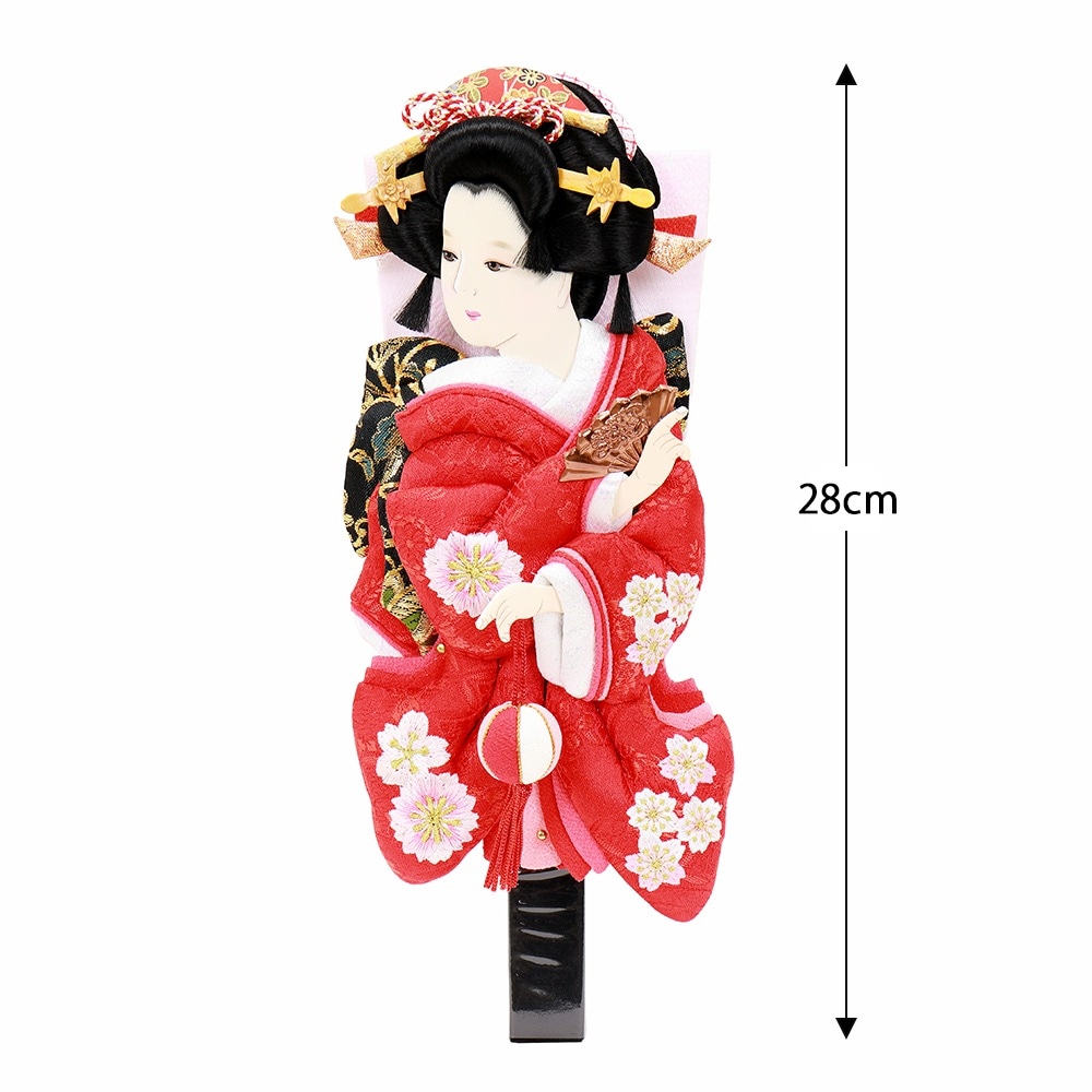 羽子板 羽子板単品 刺繍 8号 高さ26cm 金駒刺しゅう 吉徳大光