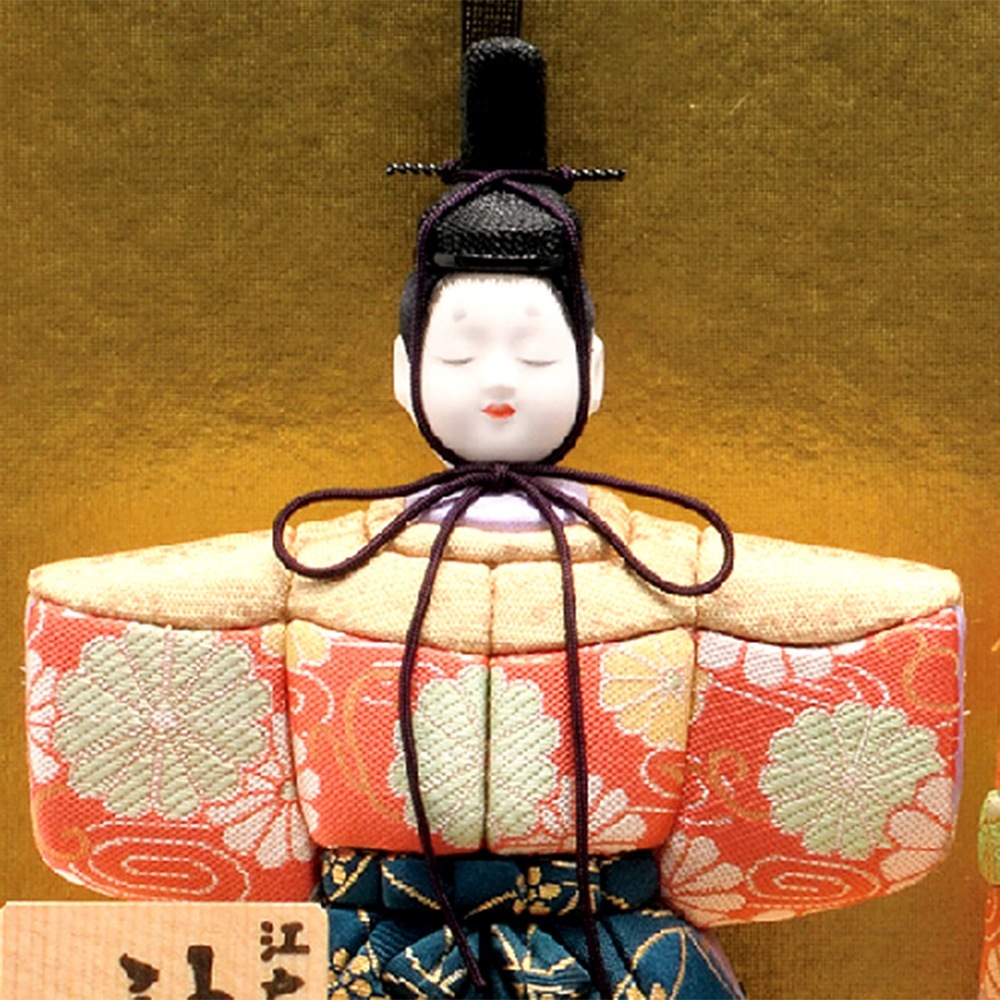 草園 立雛 木目込み 雛人形 収納箱付き ひな祭り ミニ コンパクト 小さい 雛人形 立雛 立ち雛 ケース飾り 木目込み 一秀 かわいい シンプル