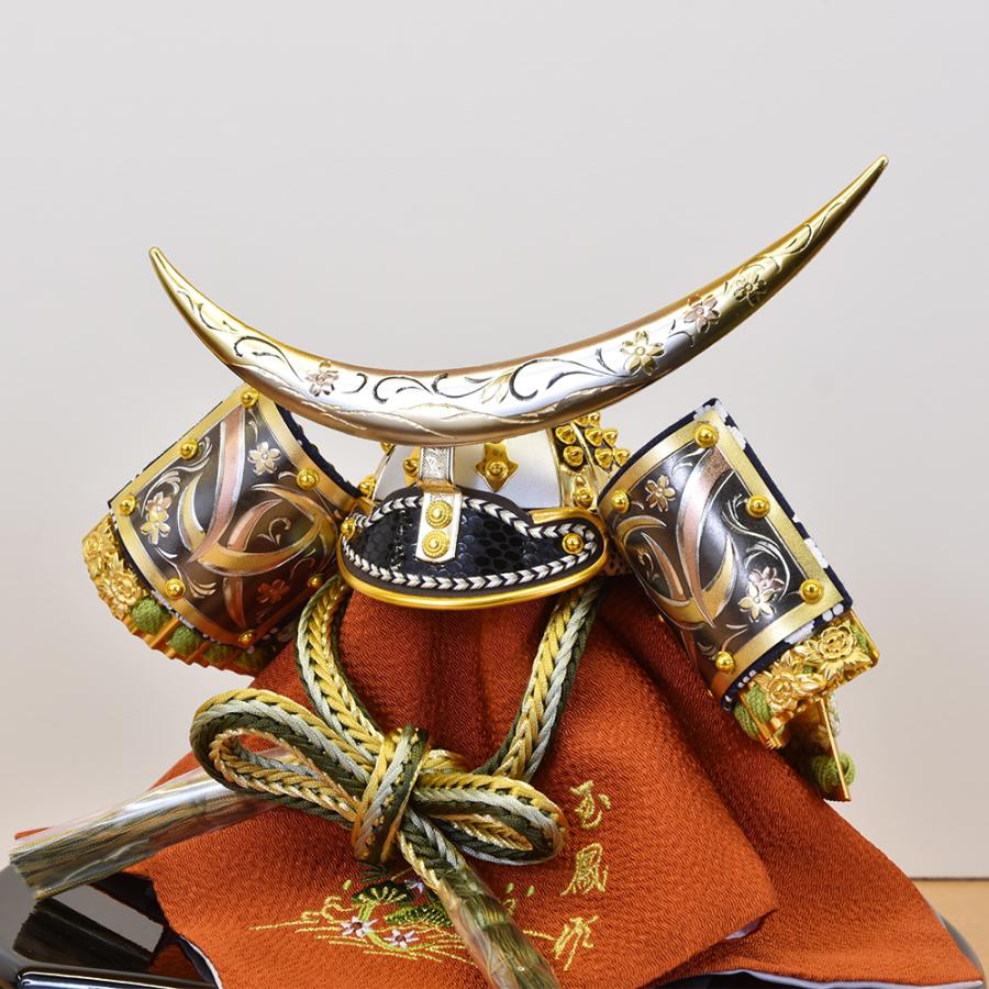 五月人形 コンパクト ケース入り 久月 伊達 兜 ケース飾り 兜飾り 伊達