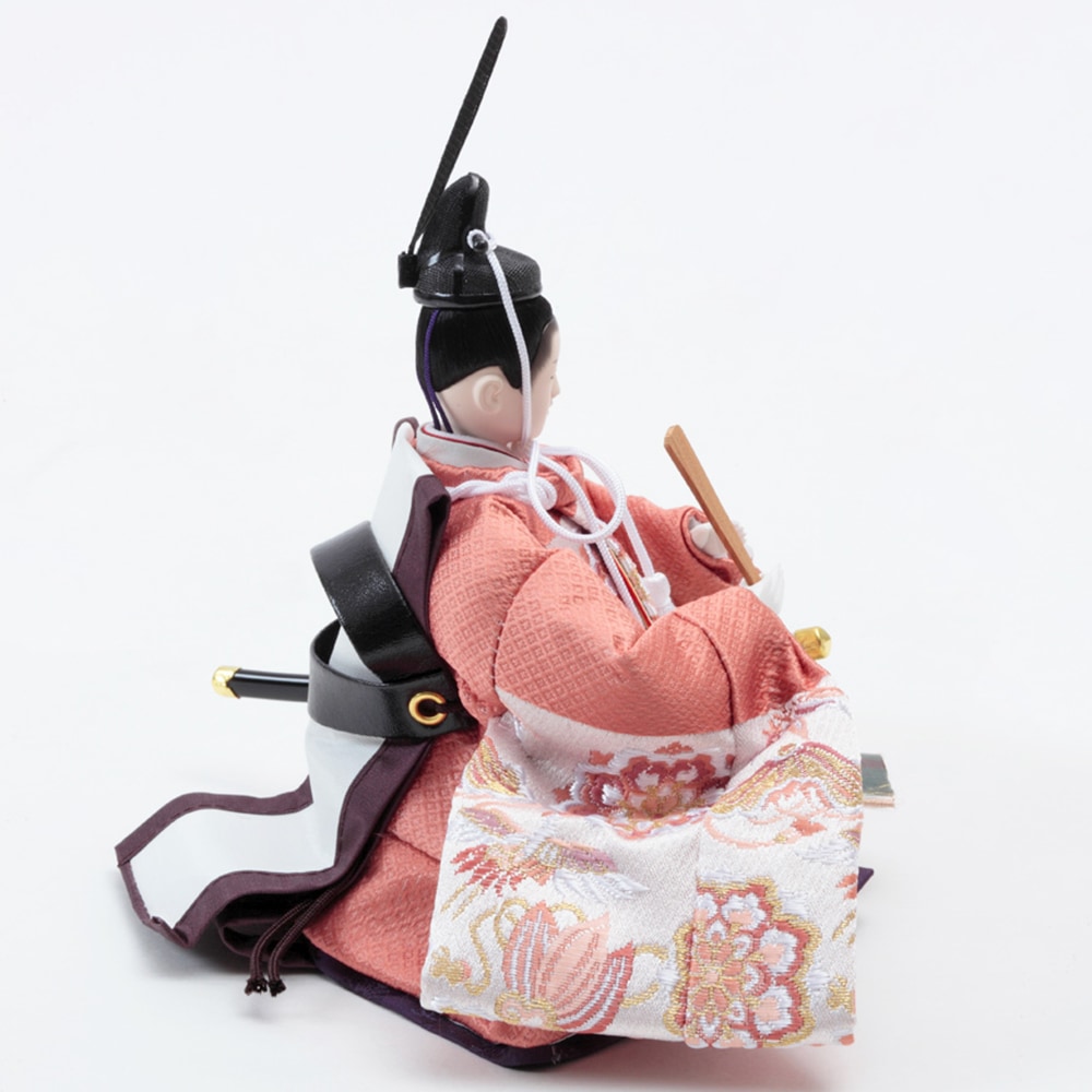 雛人形 ひな人形 久月 お祝い 平飾り 親王飾り 二人飾り ピンク 白