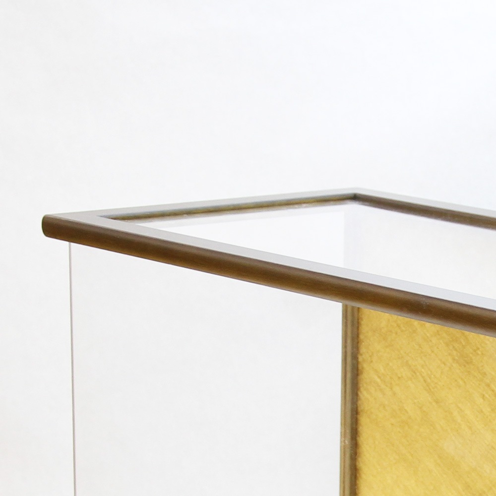 人形ケース 横幅 約39.5cmx奥行19.5cmx高さ24.5cm 内計りアクリル