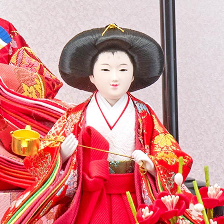 雛人形 ケース飾り ひな人形 コンパクト おしゃれ お雛様 月結 三五