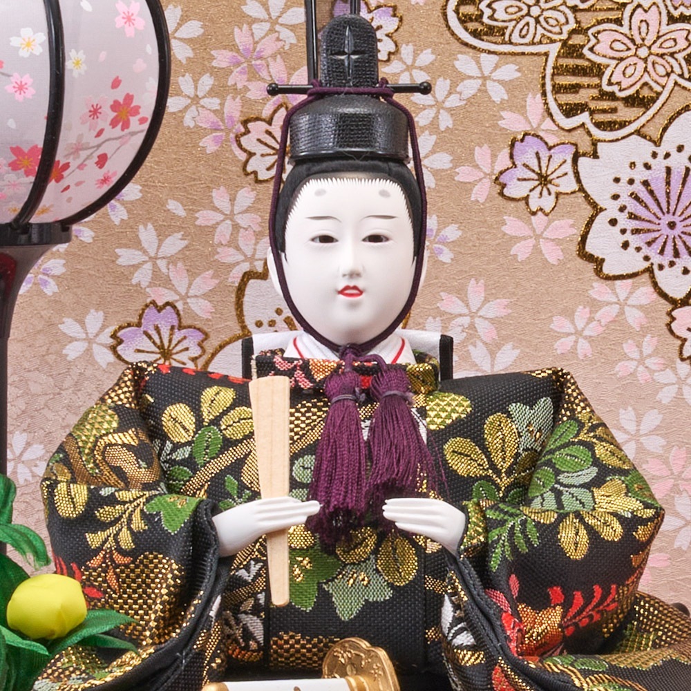 雛人形 ケース入り 桃姫 三五 親王飾り
