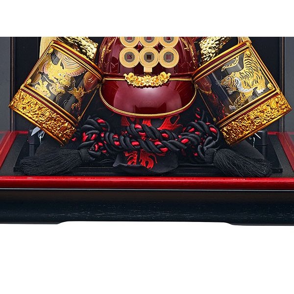 【展示品限り】五月人形　兜　真田幸村　収納飾り　※閉店セール　S43 五月人形 K-23 真田幸村 兜収納飾り｜雛人形、五月人形、羽子板