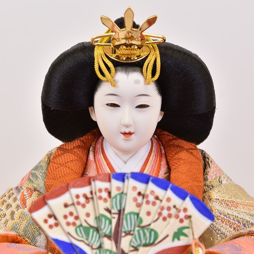 雛人形 本袋帯 帯地 ひな人形 初節句飾り 平飾り 高級 お雛様 親王飾り