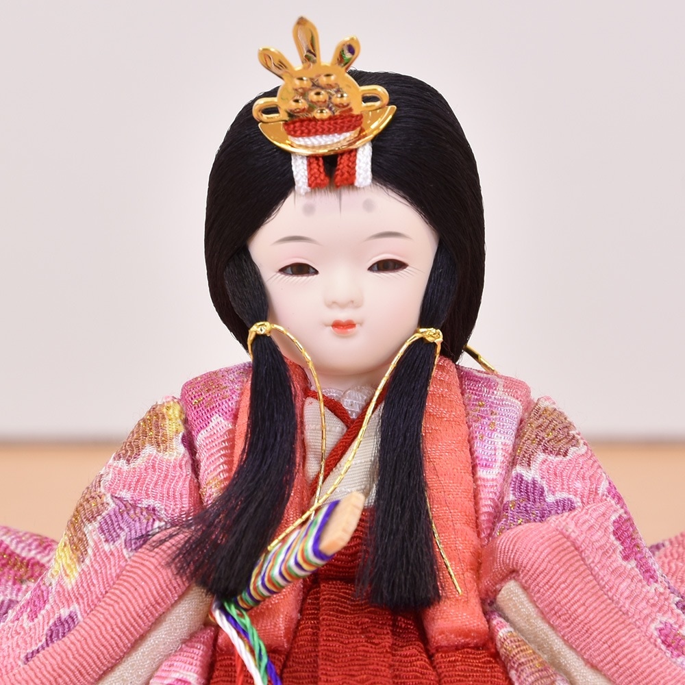 雛人形　木目込み賀茂雛　ガラスケース入り 雛人形 木目込み賀茂雛 ガラスケース入り 【公式通販】