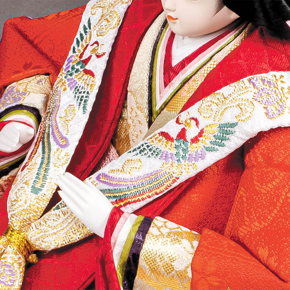 雛人形 コンパクト 親王 おしゃれ かわいい ひな人形 初節句 お雛様 桧