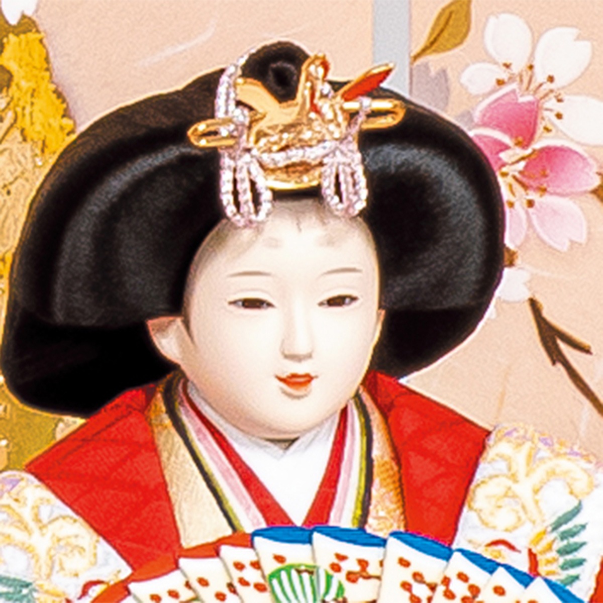 雛人形 コンパクト 親王 おしゃれ かわいい ひな人形 初節句 お雛様 桧