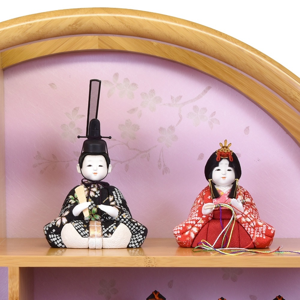 雛日本人形　人形　ひな祭り 真多呂人形 | 雛人形,親王飾り 本金佐賀錦 花園雛セット
