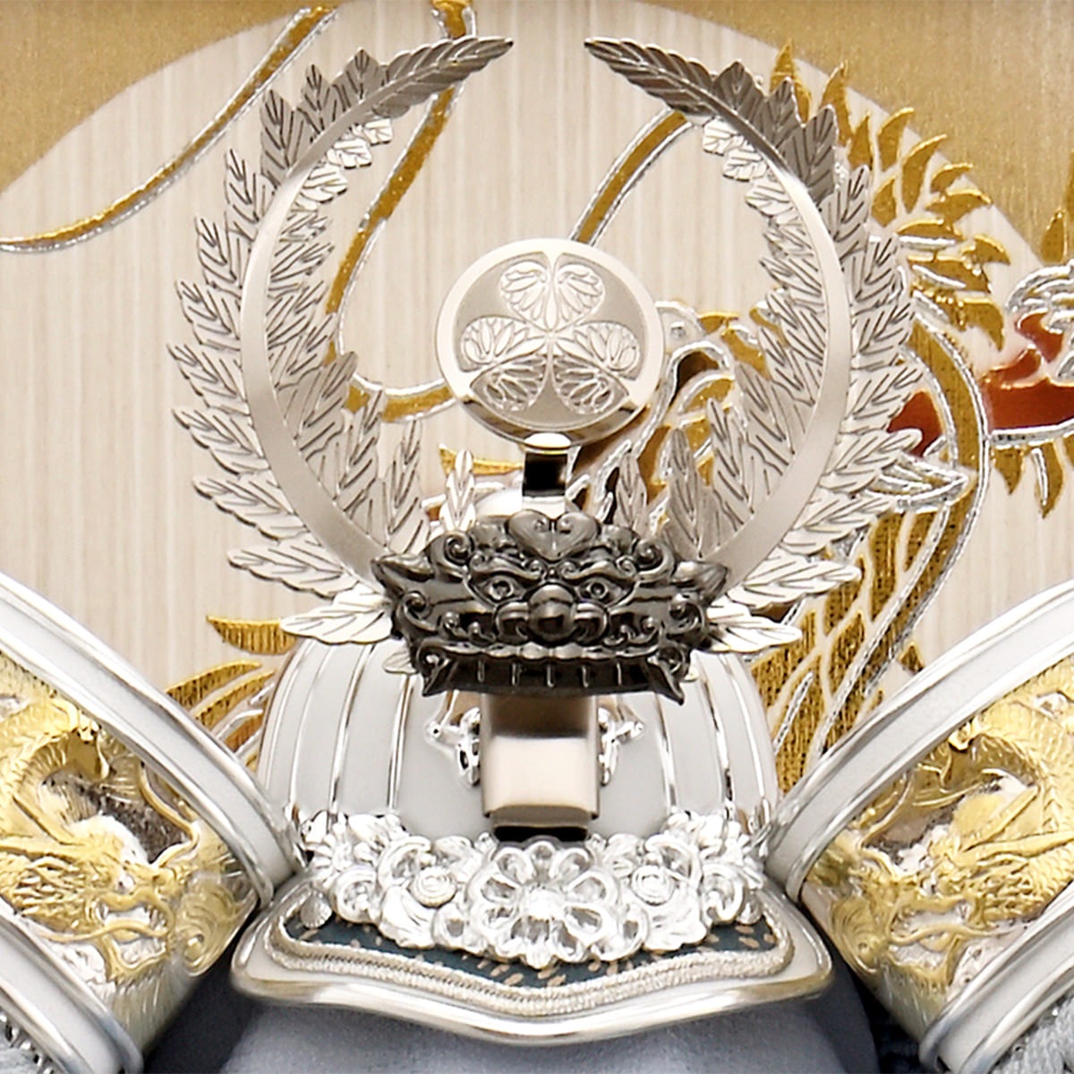 五月人形 ケース飾り かぶと 徳川 コンパクト 兜飾り ミニ おしゃれ