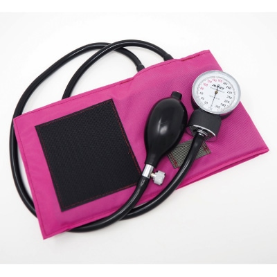 カラフルアネロイド式血圧計 (ケース付き)