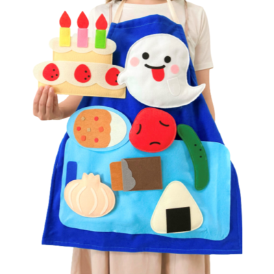 おはなしエプロン(くいしんぼおばけセット)