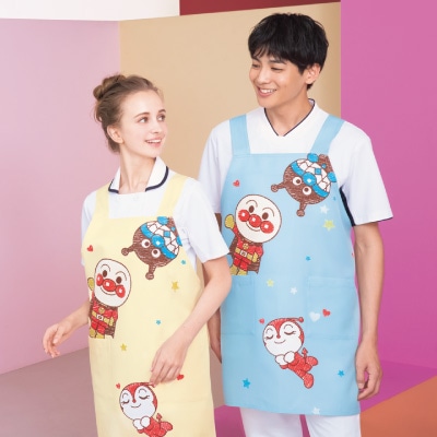 アンパンマンプリントエプロンB
