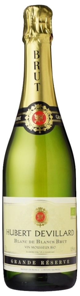 ユベール・ドヴィラー<br>ブラン・ド・ブラン　ブリュット　オーガニック
