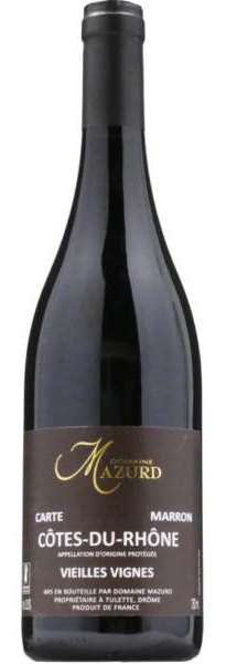 ドメーヌ・マズール <br>コート・デュ・ローヌ　カルト・マロン [2011]