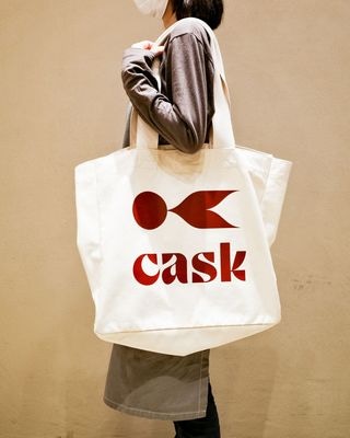 cask キャンバストートバッグ（ブラウン） | フード,雑貨 | 信濃屋の 