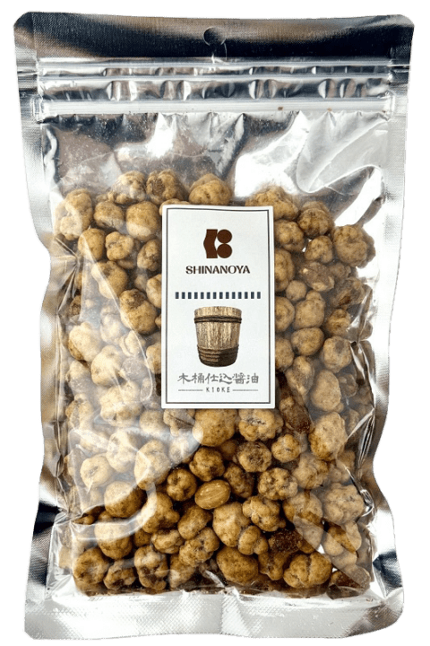 木桶醤油かつお豆（一本釣り鰹節使用）【醤油・鰹節/発15/食品/】