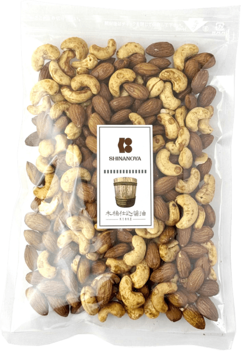 木桶醤油ミックスナッツ(徳用/294ｇ）【醤油/振10/食品/】