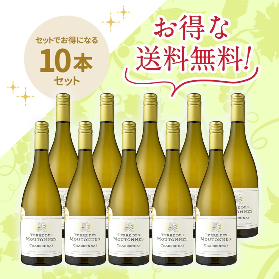 アルマ・セルシウス<br>テール・ド・ムートンヌ シャルドネ[2024]<br>お得な10本セット