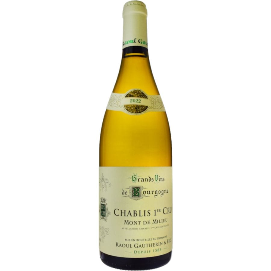 ドメーヌ・ラウル・ゴートラン・エフィス<br>シャブリ・プルミエ・クリュ・モン・ド・ミリュ[2022]