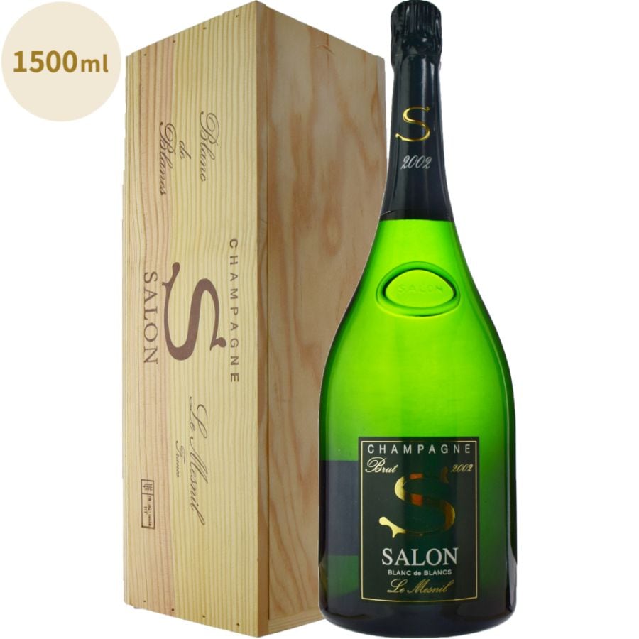 サロン　ブラン・ド・ブラン [2002] <br>1500ml マグナムボトル