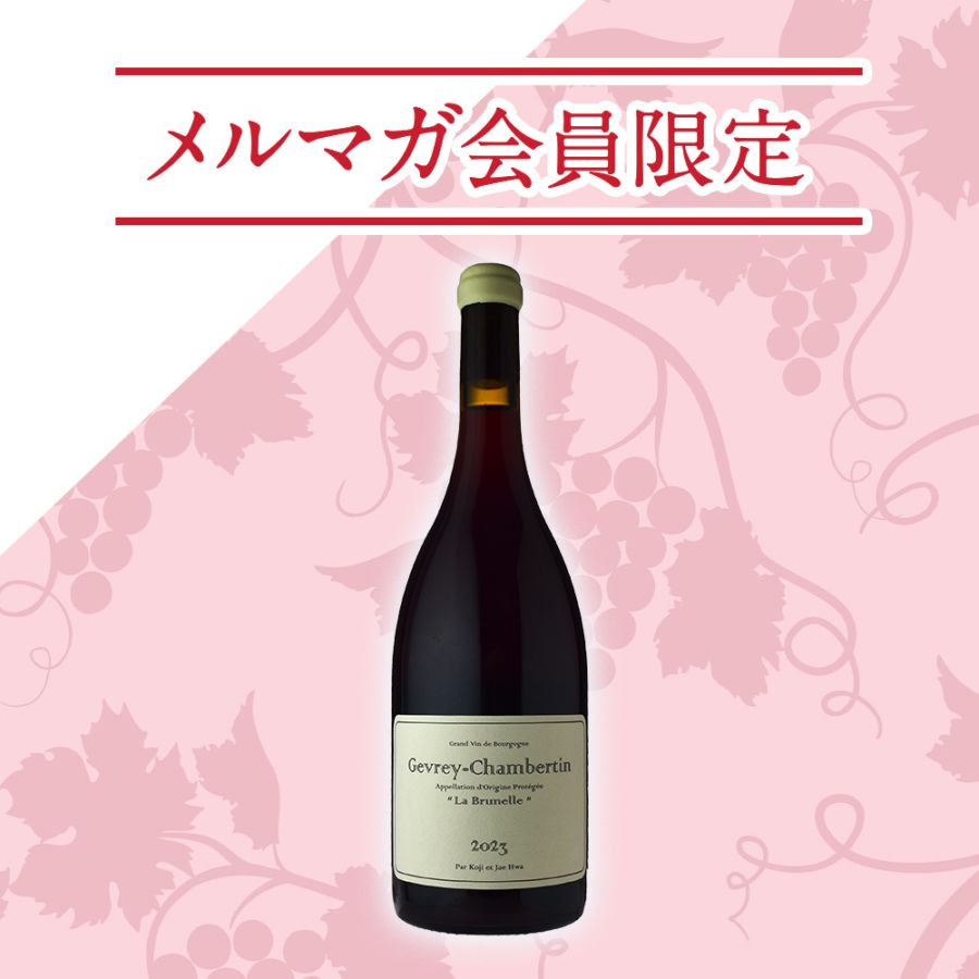 【メルマガ限定】ドメーヌ・コウジ・エ・ジェファ<br>ジュヴレ・シャンベルタン・ラ・ブリュネル[2023] <br>※購入条件あり
