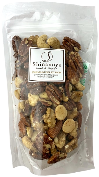 ゲランド塩 ミックスナッツ 5種（140g）信濃屋【20/食品】